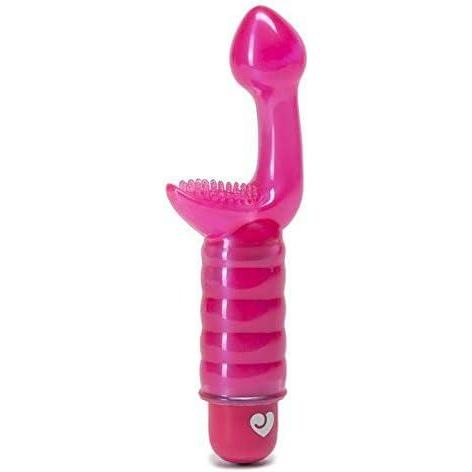 imageLovehoney Pink GTickler 7 Function GSpot Vibrator Soft Plastic Beginners Friendly