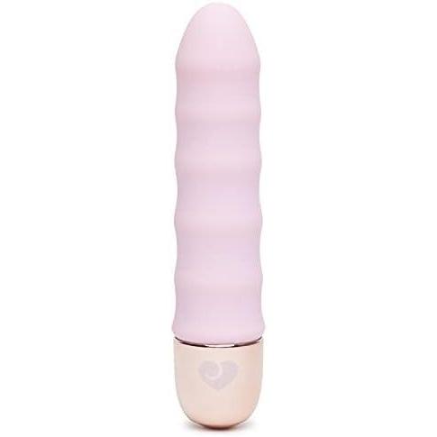 imageLovehoney Pink Ripple 10 Function Wavy Vibrator  Silicone  Waterproof amp Beginners FriendlyPink