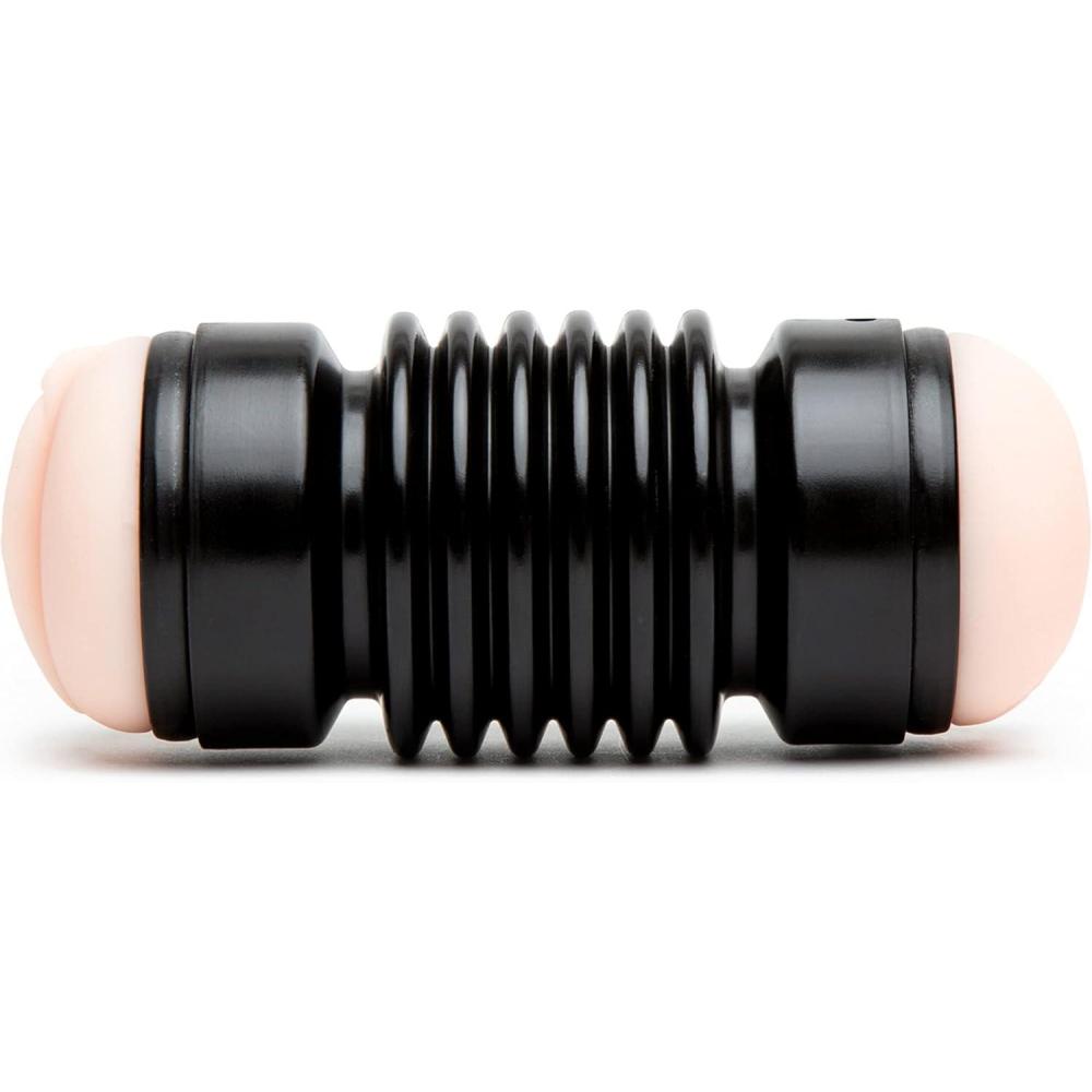 imageLovehoney Thrust Pro Ultra Gigi Double Ended Male Masturbator Cup 65 Inch Realistic Vagina amp Ass with Textured Canal Self Pleasure Sex Toys for Men Waterproof Flesh Pink