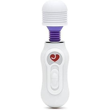 imageLovehoney White Micro Wand Vibrator with Flexible Neck Plastic 3 SpeedWhite