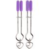 Silver & Purple