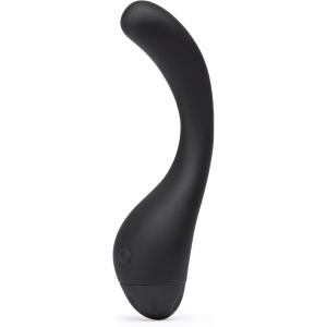 Lovehoney Black Power Play G-Spot Vibrator with 7 Functions – Silicone – Waterproof