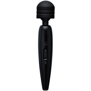 Lovehoney Cordless Handheld Personal Massager for Women | Rechargeable Back, Neck & Shoulder Wand Massager for Muscle Pain Relief | 12 Powerful Modes & Flexible Silicone Head | Black