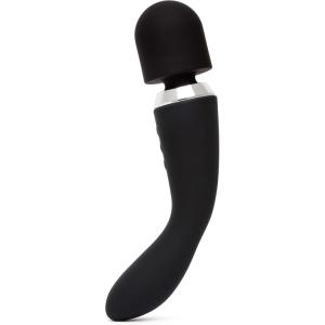 Lovehoney Double Ended Wand Vibrator for Women | Dual Stimulation Wand Massager for Clitoral & G Spot Stimulation | Powerful Vibrating Dildo Adult Sex Toy | Body Personal Massager for Couples