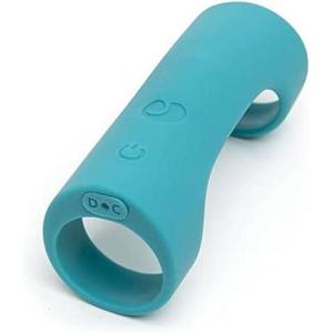 Lovehoney Ignite Vibrating Male Masturbator with 20 Functions – 4 Inch Silicone Penis Sleeve – Waterproof & USB Rechargeable – Blue