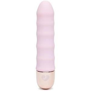 Lovehoney Pink Ripple 10 Function Wavy Vibrator – Silicone – Waterproof & Beginners Friendly(Pink)