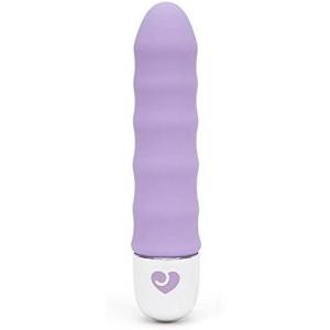 Lovehoney Pink Ripple 10 Function Wavy Vibrator – Silicone – Waterproof & Beginners Friendly(Purple)