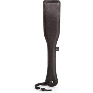 Lovehoney Satin & Leather Spanking Paddle | BDSM Paddle with Dual-Sided Faux Leather & Satin | Fetish Bondage Paddle for Impact Play, Erotic Spanking, Discipline & Roleplay | Kinky Sex Toy for Couples