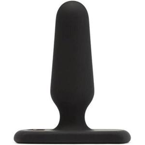Lovehoney Slimline Butt Plug | Anal Sex Toys for Men, Women, Couples | 5.5 Inch Large Anal Plug | Silicone Anal Trainer Male Prostate Massaging Device | Portable Adult Sex Toys | Black(Black)
