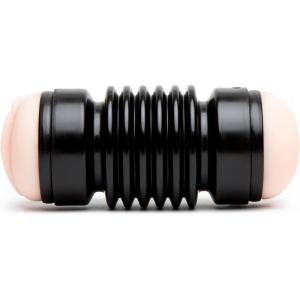 Lovehoney Thrust Pro Ultra Gigi Double Ended Male Masturbator Cup – 6.5 Inch Realistic Vagina & Ass with Textured Canal – Self Pleasure Sex Toys for Men – Waterproof – Flesh Pink