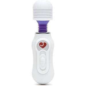 Lovehoney White Micro Wand Vibrator with Flexible Neck – Plastic – 3 Speed(White)