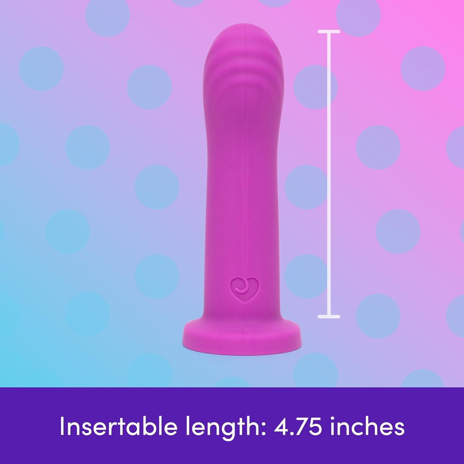 imageLovehoney Ignite Mini Dildo Small Suction Cup Dildo for Women G Spot amp Anal Prostate Personal Massager Tool Adult Toy Harness Compatible Adult Sex Toys for Men Women amp Couples Purple