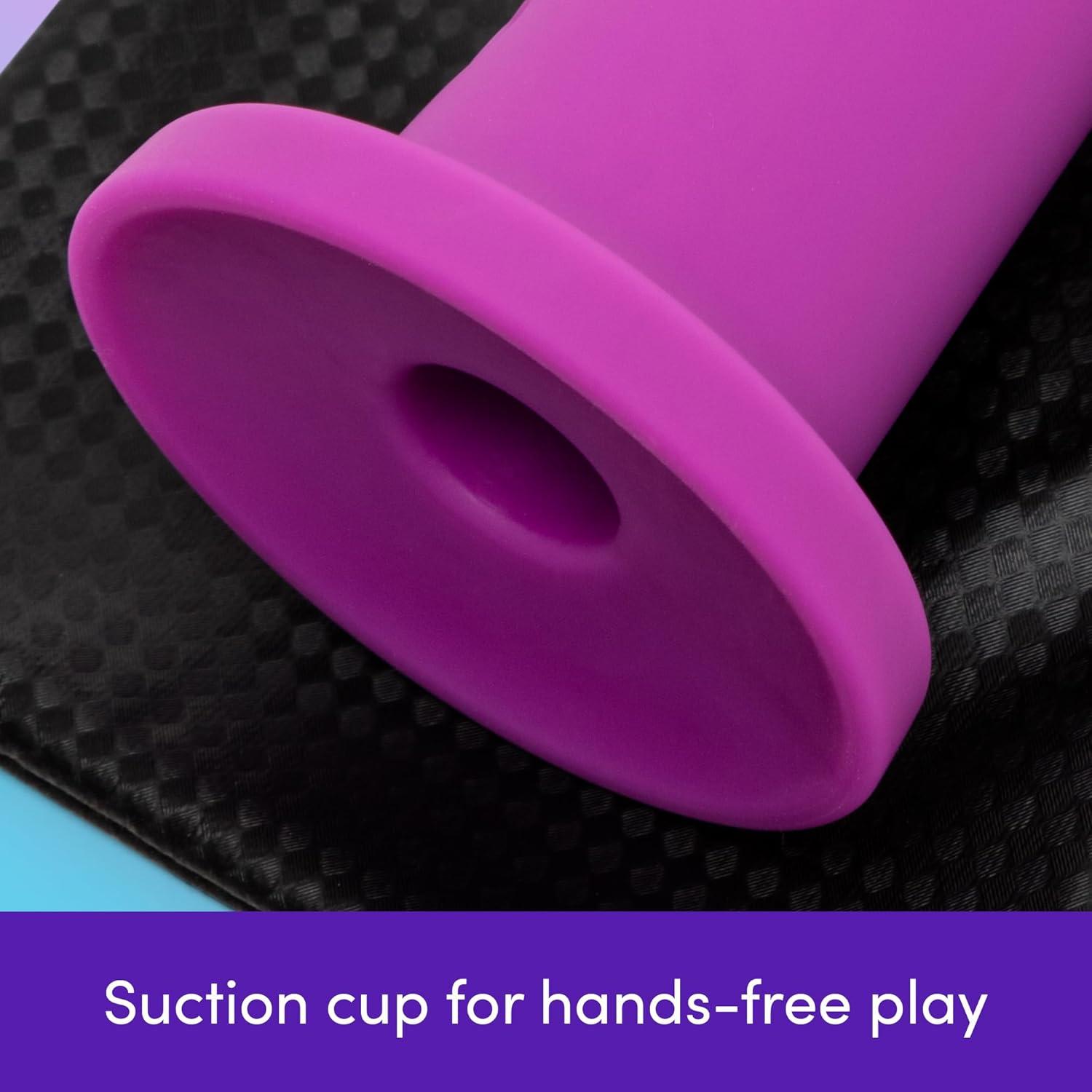 imageLovehoney Ignite Mini Dildo Small Suction Cup Dildo for Women G Spot amp Anal Prostate Personal Massager Tool Adult Toy Harness Compatible Adult Sex Toys for Men Women amp Couples Purple