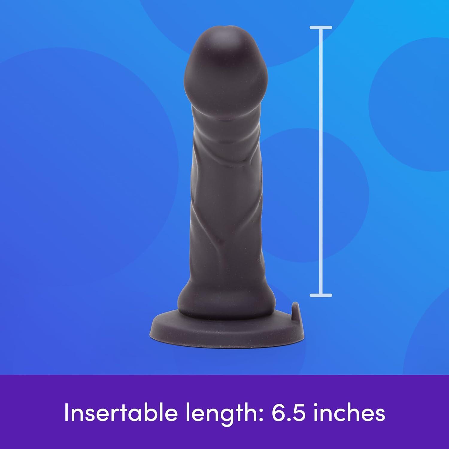 imageLovehoney Lifelike Lover Luxe Realistic Dildo 7 Inch Suction Cup Dildo Colour Changing Curved Smooth Silicone Harness Compatible Strap On Adult Sex Toy Waterproof PurplePinkBlackBlue
