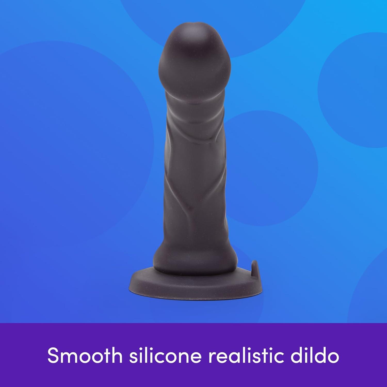 imageLovehoney Lifelike Lover Luxe Realistic Dildo 7 Inch Suction Cup Dildo Colour Changing Curved Smooth Silicone Harness Compatible Strap On Adult Sex Toy Waterproof PurplePinkBlackBlue