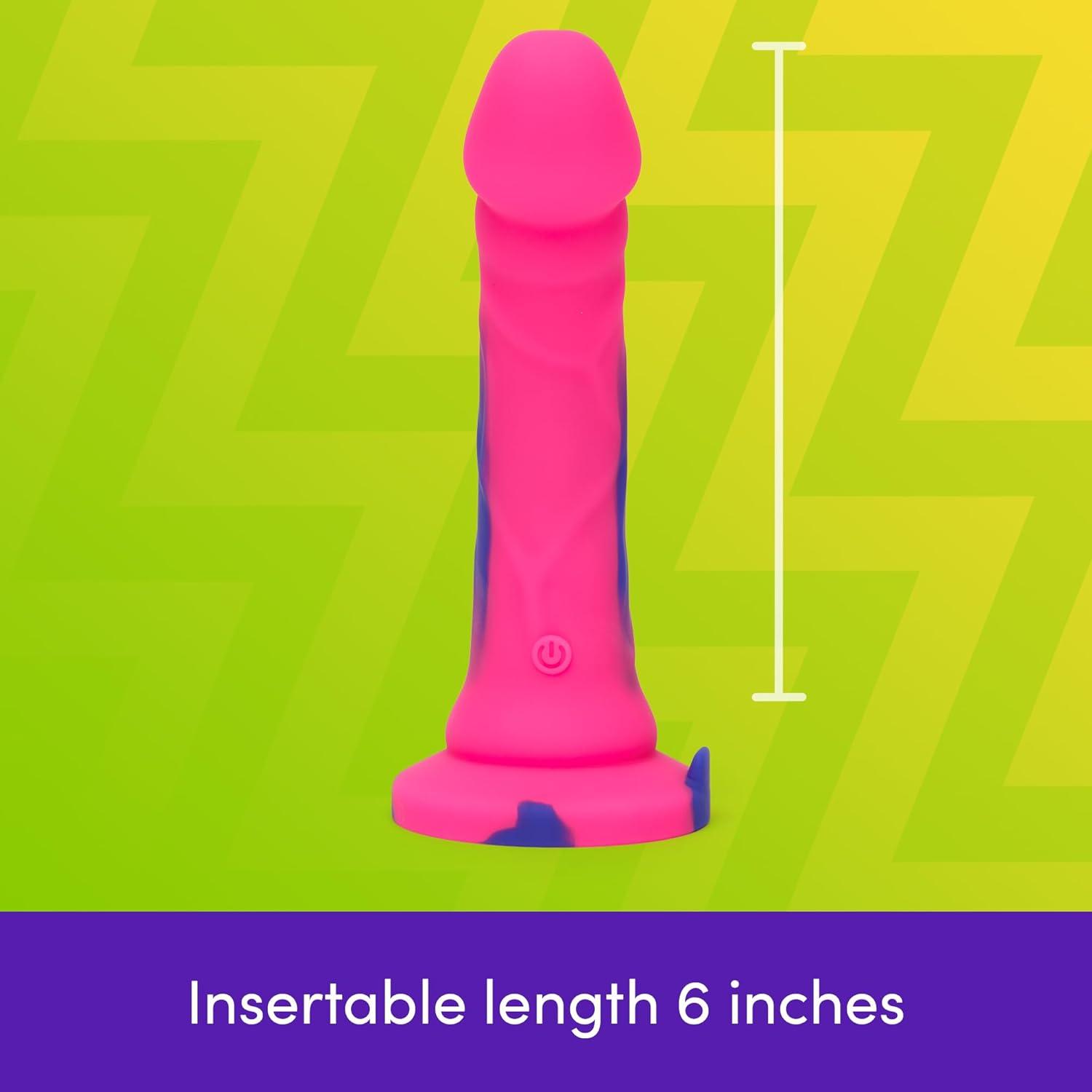 imageLovehoney Lifelike Lover Luxe Realistic Dildo 7 Inch Suction Cup Dildo for Women Multicoloured Smooth Silicone Harness Compatible Strap On Adult Sex Toy Waterproof PinkPink Vibrating
