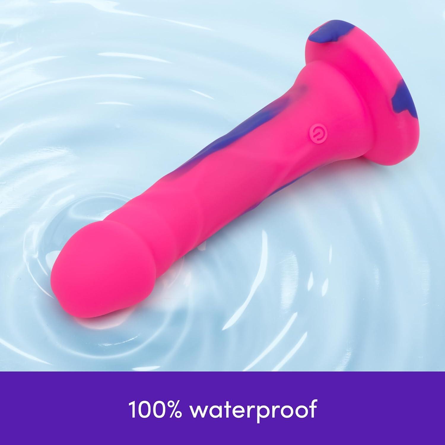 imageLovehoney Lifelike Lover Luxe Realistic Dildo 7 Inch Suction Cup Dildo for Women Multicoloured Smooth Silicone Harness Compatible Strap On Adult Sex Toy Waterproof PinkPink Vibrating