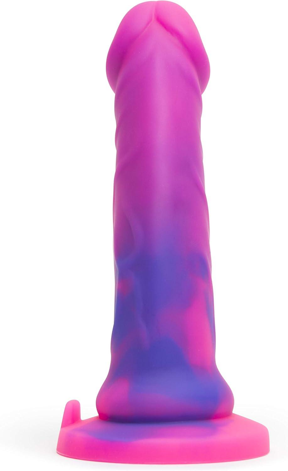 imageLovehoney Lifelike Lover Luxe Realistic Dildo 7 Inch Suction Cup Dildo for Women Multicoloured Smooth Silicone Harness Compatible Strap On Adult Sex Toy Waterproof PinkPink