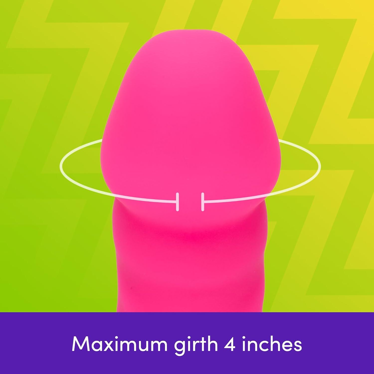 imageLovehoney Lifelike Lover Luxe Realistic Dildo 7 Inch Suction Cup Dildo for Women Multicoloured Smooth Silicone Harness Compatible Strap On Adult Sex Toy Waterproof PinkPink Vibrating