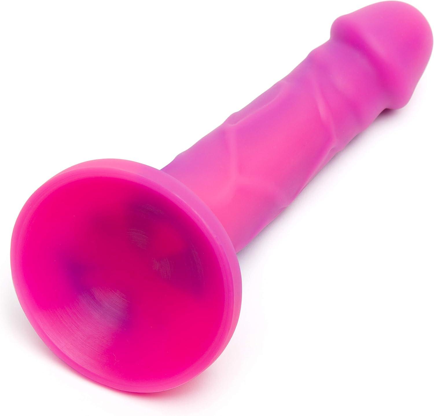 imageLovehoney Lifelike Lover Luxe Realistic Dildo 7 Inch Suction Cup Dildo for Women Multicoloured Smooth Silicone Harness Compatible Strap On Adult Sex Toy Waterproof PinkPink