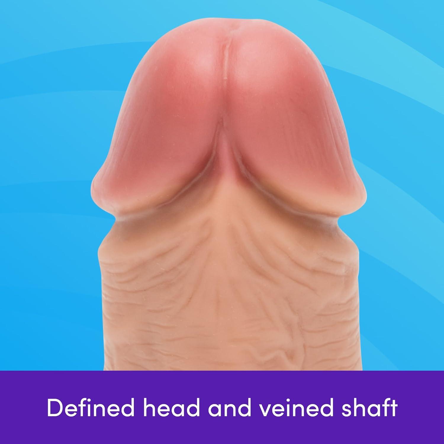 imageLovehoney Lifelike Realistic Dildo Adult Toys for Women 5 inch Suction Cup Dildo with Flexible Shaft amp G Spot Stimulation Harness Compatible Strap On for Pegging Play Couples Sex Toys BlackFlesh Tan
