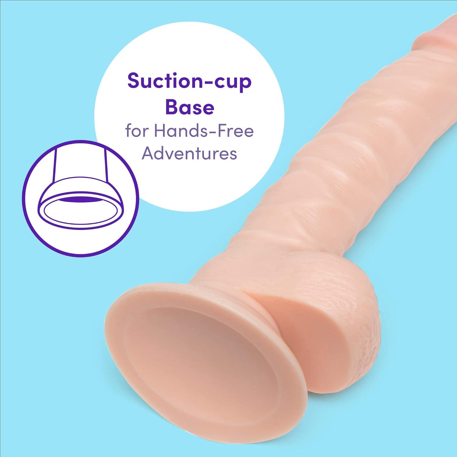 imageLovehoney Lifelike Realistic Dildo Adult Toys for Women 5 inch Suction Cup Dildo with Flexible Shaft amp G Spot Stimulation Harness Compatible Strap On for Pegging Play Couples Sex Toys BlackFlesh Pink