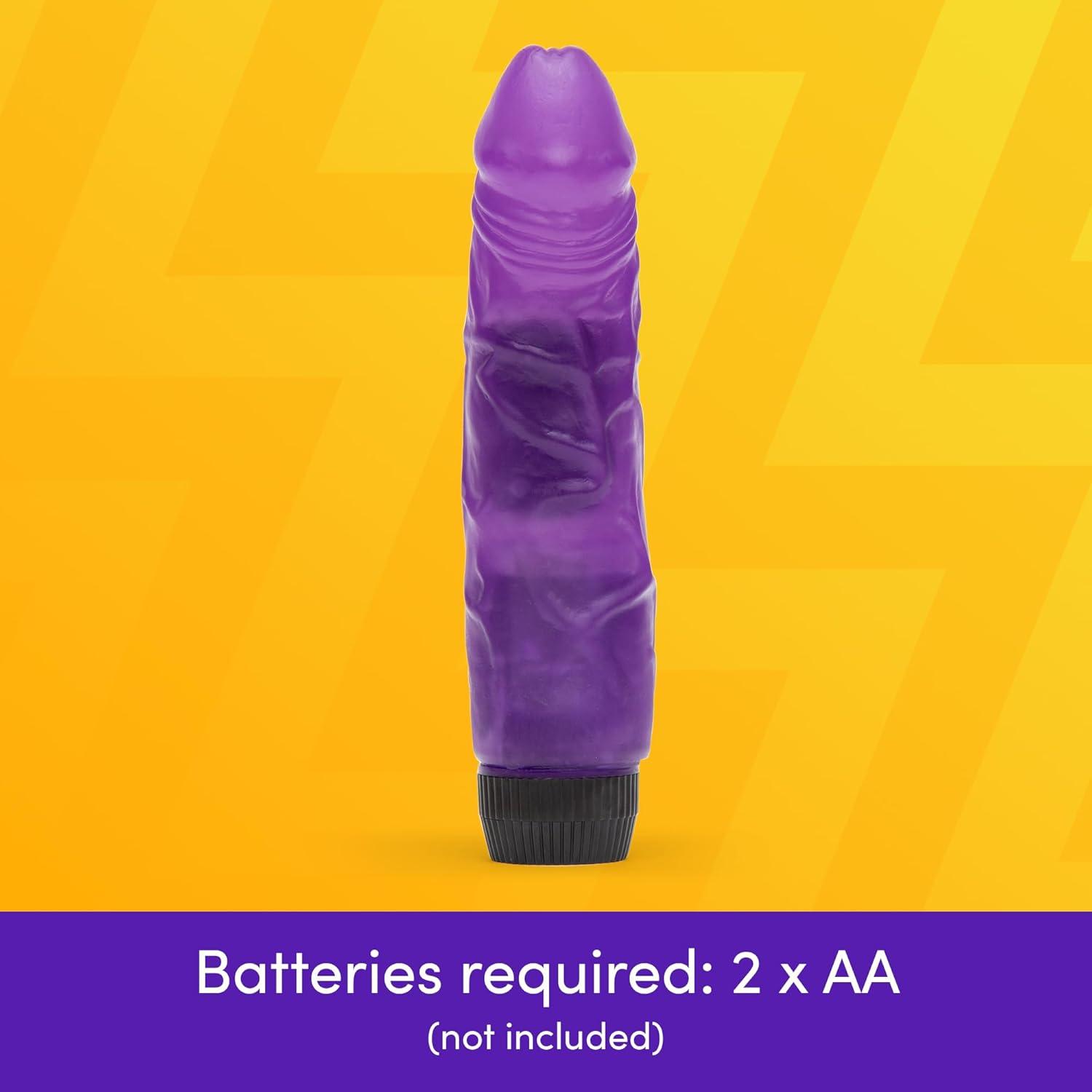imageLovehoney Vibrating Dildo 75 Inch Realistic Dildo Flexible Twist Base Multispeed Vibrator for Women Veiny Shaft amp Girthy GSpot Adult Sex Toy Purple