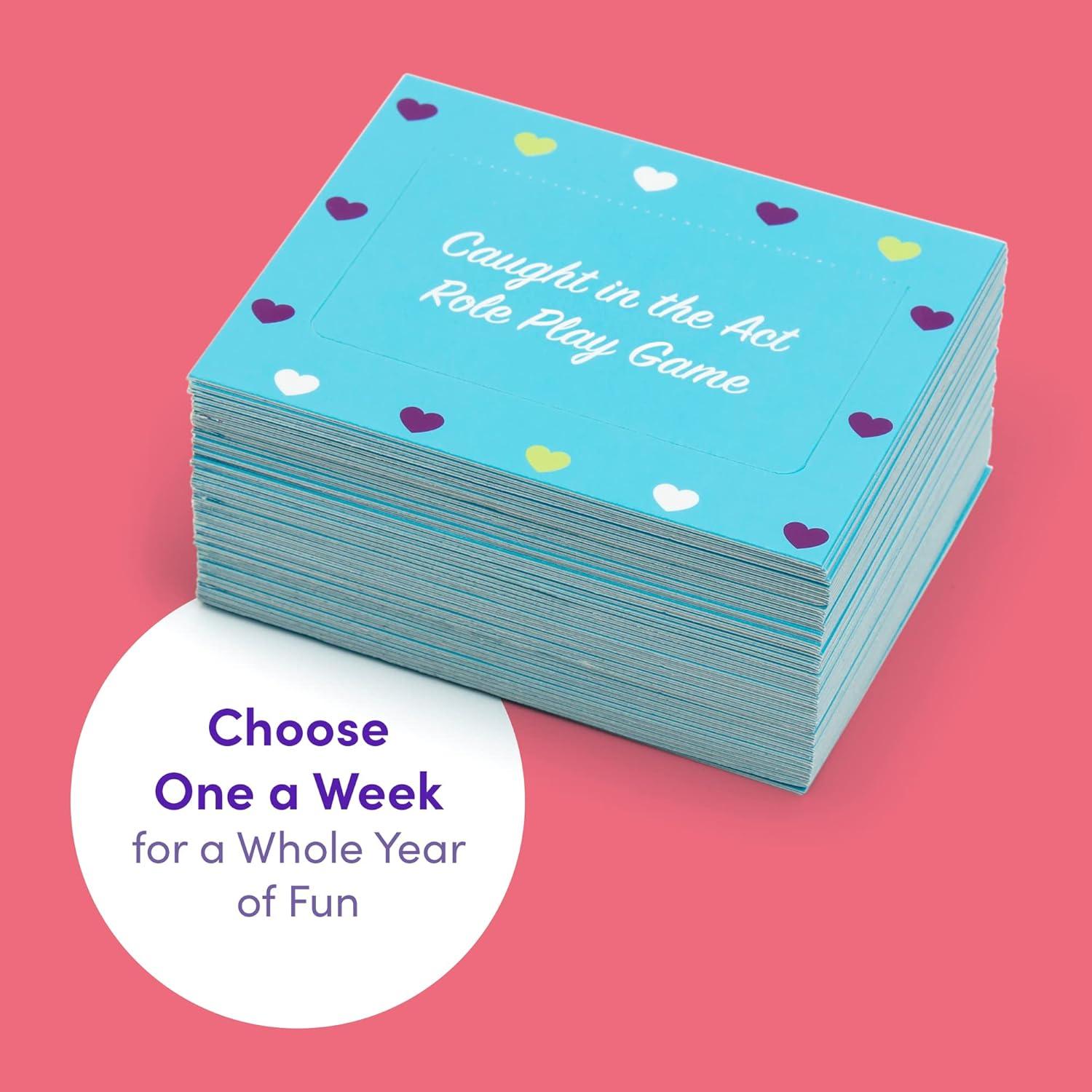 imageLovehoney Oh 52 Weeks of Role Play Card for Couples Fun Game for Adults Beginner Friendly