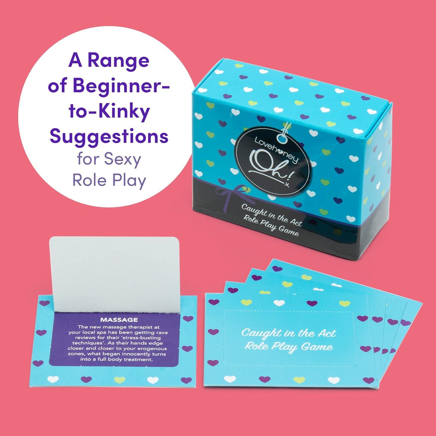 imageLovehoney Oh 52 Weeks of Role Play Card for Couples Fun Game for Adults Beginner Friendly