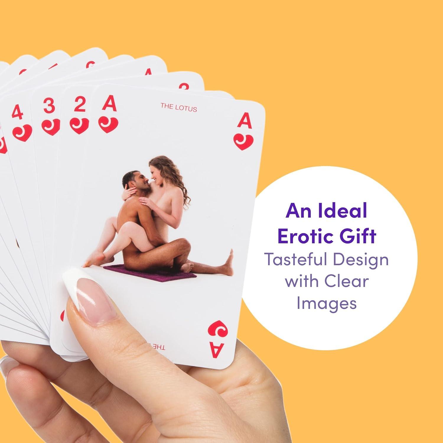 imageLovehoney Oh Kama Sutra Playing Cards with Clear Images for Adults Pack of 52