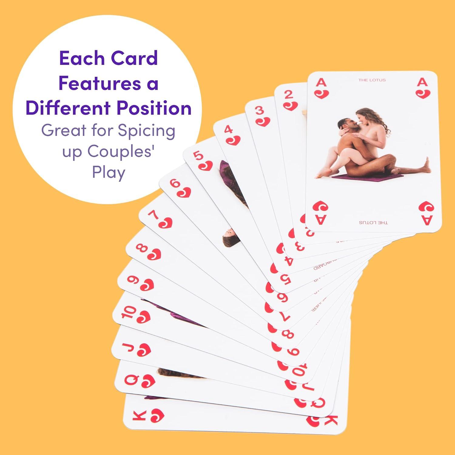 imageLovehoney Oh Kama Sutra Playing Cards with Clear Images for Adults Pack of 52