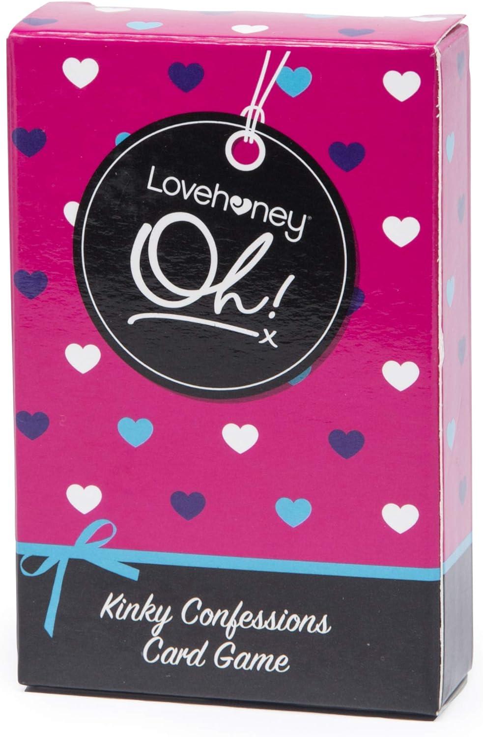 imageLovehoney Oh Kinky Confessions Truth or Dare Card Game for Couples 52 Pack