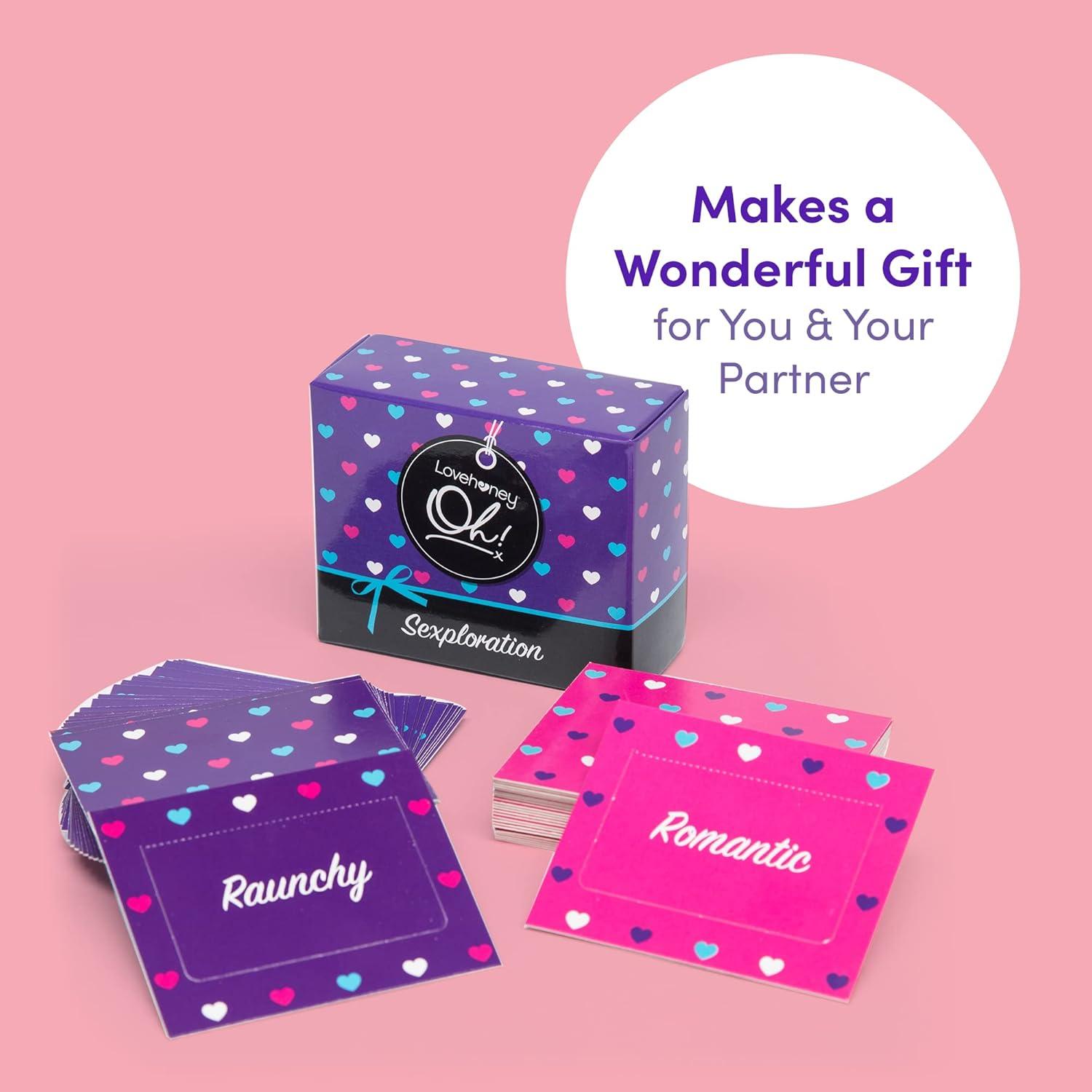 imageLovehoney Oh Sexploration Vouchers 52 Weeks of Romantic amp Raunchy Games for Couples