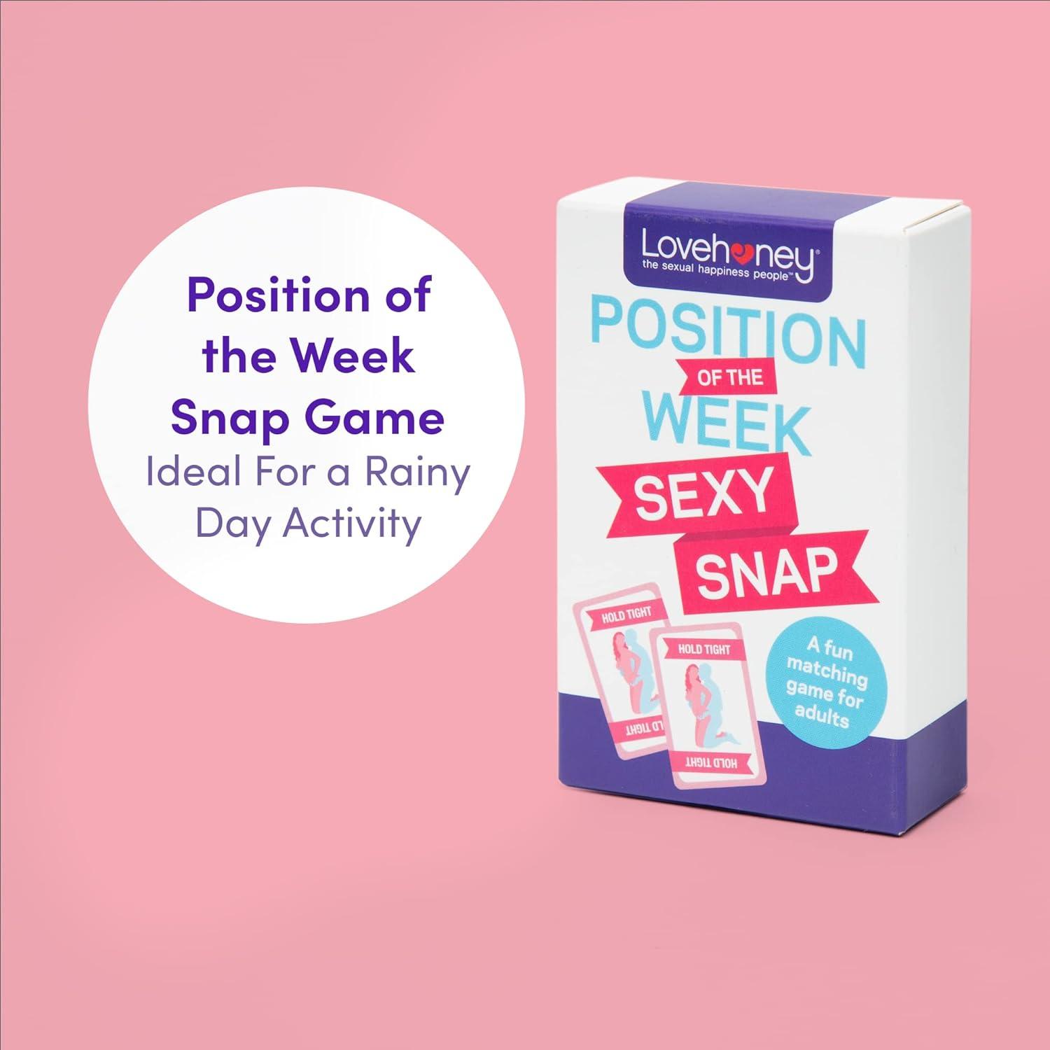 imageLovehoney Position of The Week Snap for Adults Small amp Discreet Fun Games for Couples