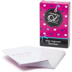 Lovehoney Oh! Kinky Confessions Truth or Dare Card Game for Couples – 52 Pack