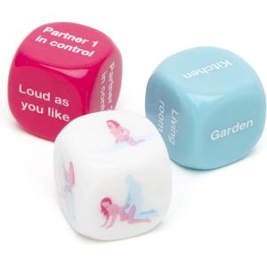 Lovehoney Position of The Week Dice Game for Adults – Plastic – Lightweight & Compact
