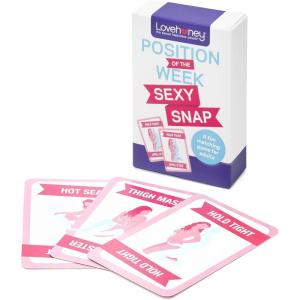 Lovehoney Position of The Week Snap for Adults – Small & Discreet – Fun Games for Couples