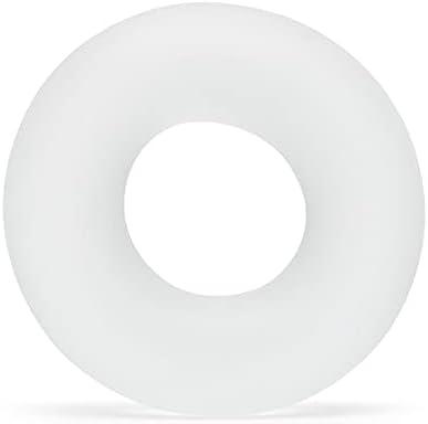 imageLovehoney Boost Comfort Cushion Cock Ring Extra Thick Smooth Penis Ring Waterproof Clear
