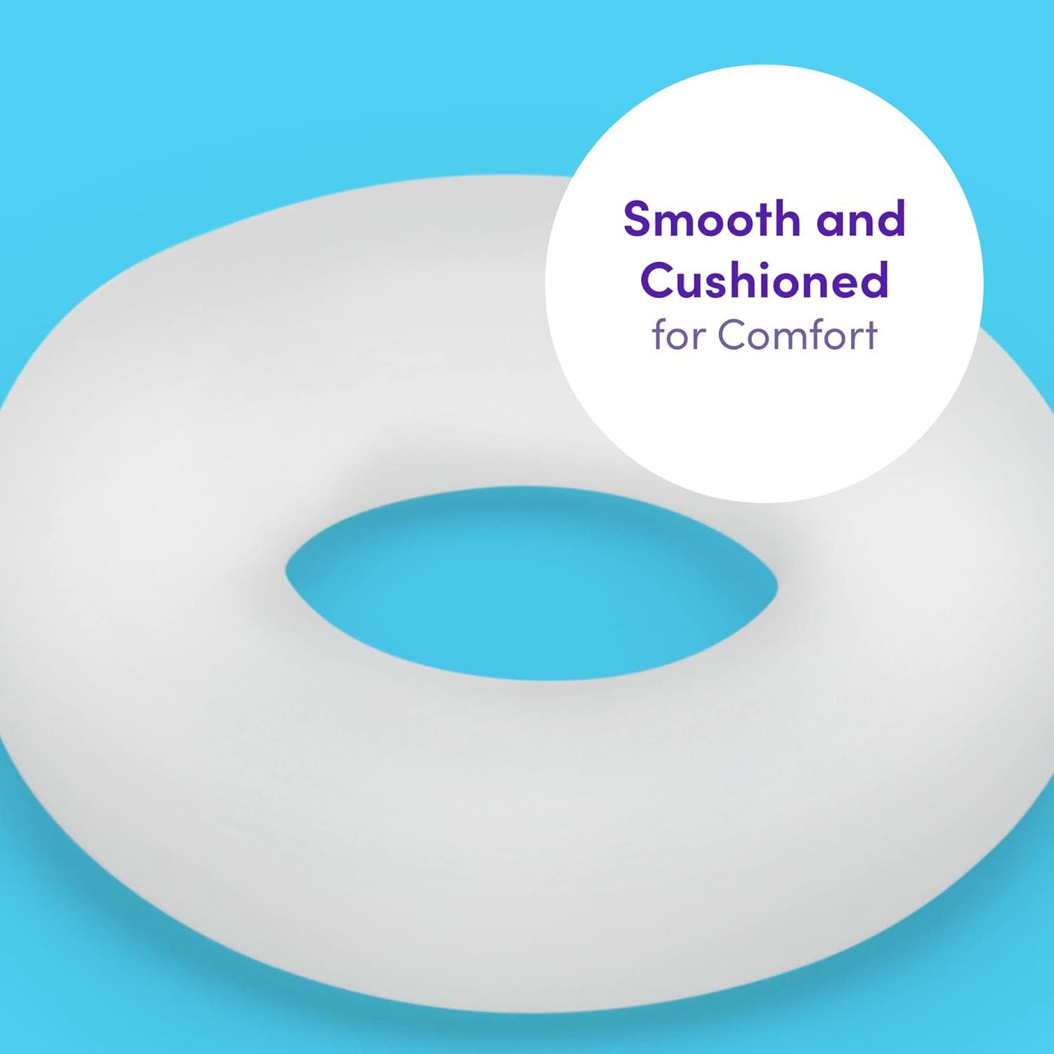 imageLovehoney Boost Comfort Cushion Cock Ring Extra Thick Smooth Penis Ring Waterproof Clear