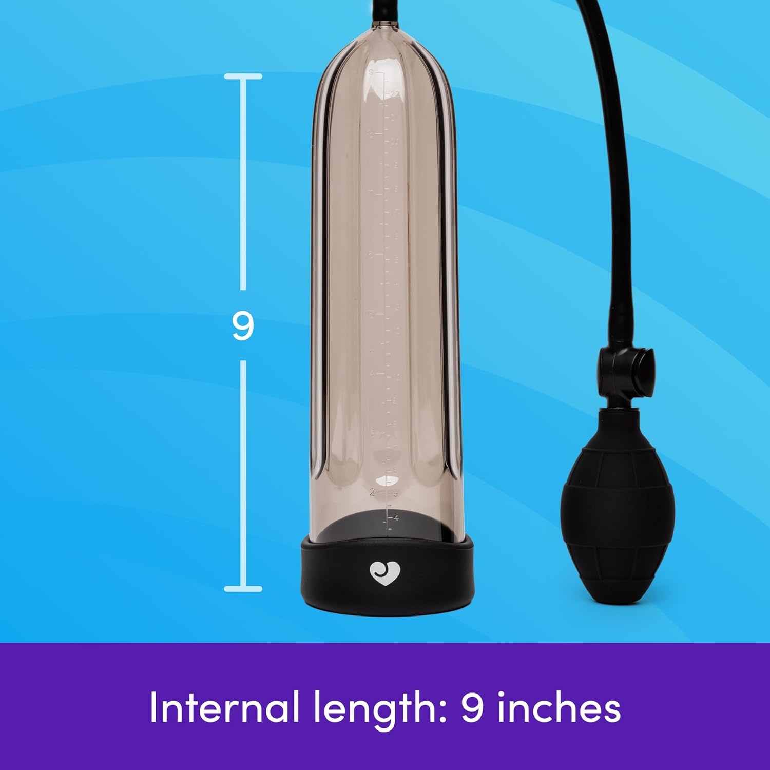 image:imageLovehoney Stamina Penis Pump Sex Toys for Men Penis Vacuum Pump to Boost Erection Size 8 inch Chamber with Handheld Bulb Manul Suction Penis Enlarger Male Sex Toy Male Masturbator Dick Pump9 inches