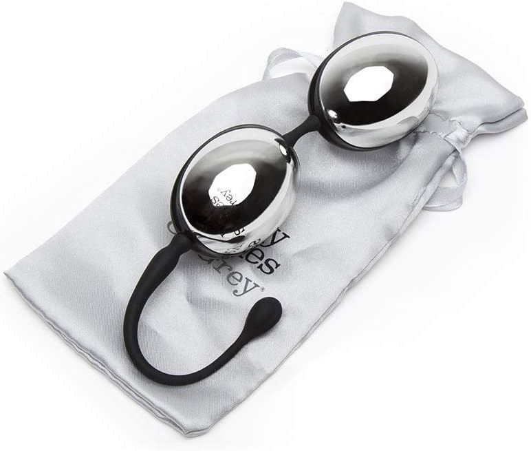 image:imageFifty Shades of Grey Inner Goddess Mini Silver Pleasure Balls for Kegel Toning 275 inch Circumference 85gBlack