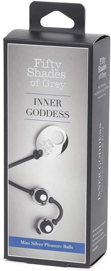 image:imageFifty Shades of Grey Inner Goddess Mini Silver Pleasure Balls for Kegel Toning 275 inch Circumference 85gSilver