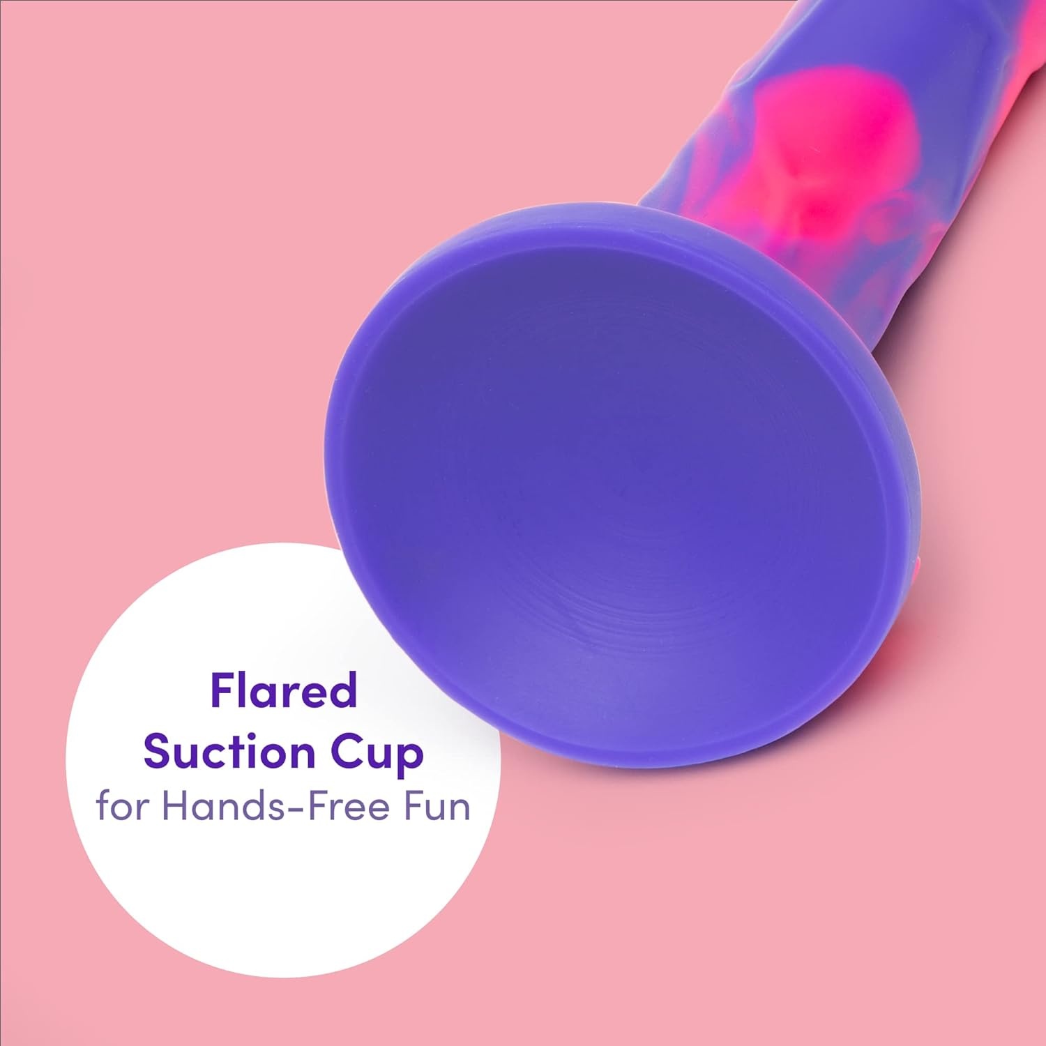 image:imageLovehoney Lifelike Lover Luxe Realistic Dildo 7 Inch Suction Cup Dildo for Women Multicoloured Smooth Silicone Harness Compatible Strap On Adult Sex Toy Waterproof PurplePurple