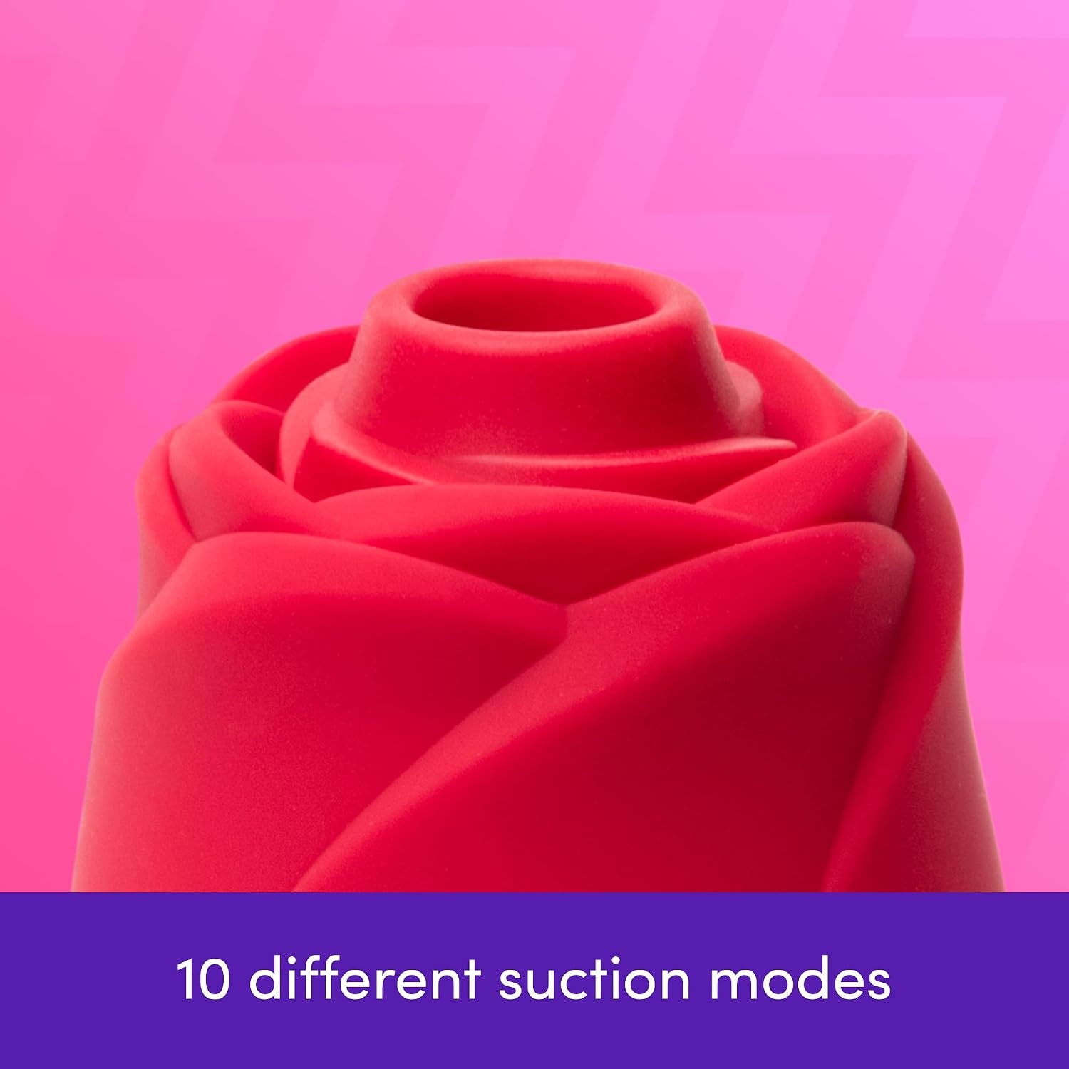 image:imageLovehoney Rose Clitoral Sucking Toy Rose Suction Vibrator with 6 Suction Speeds amp 4 Patterns Waterproof Rechargeable Clit Sucker for Women Air Pulse Clitoral Stimulator Adult Sex Toy Gift Red