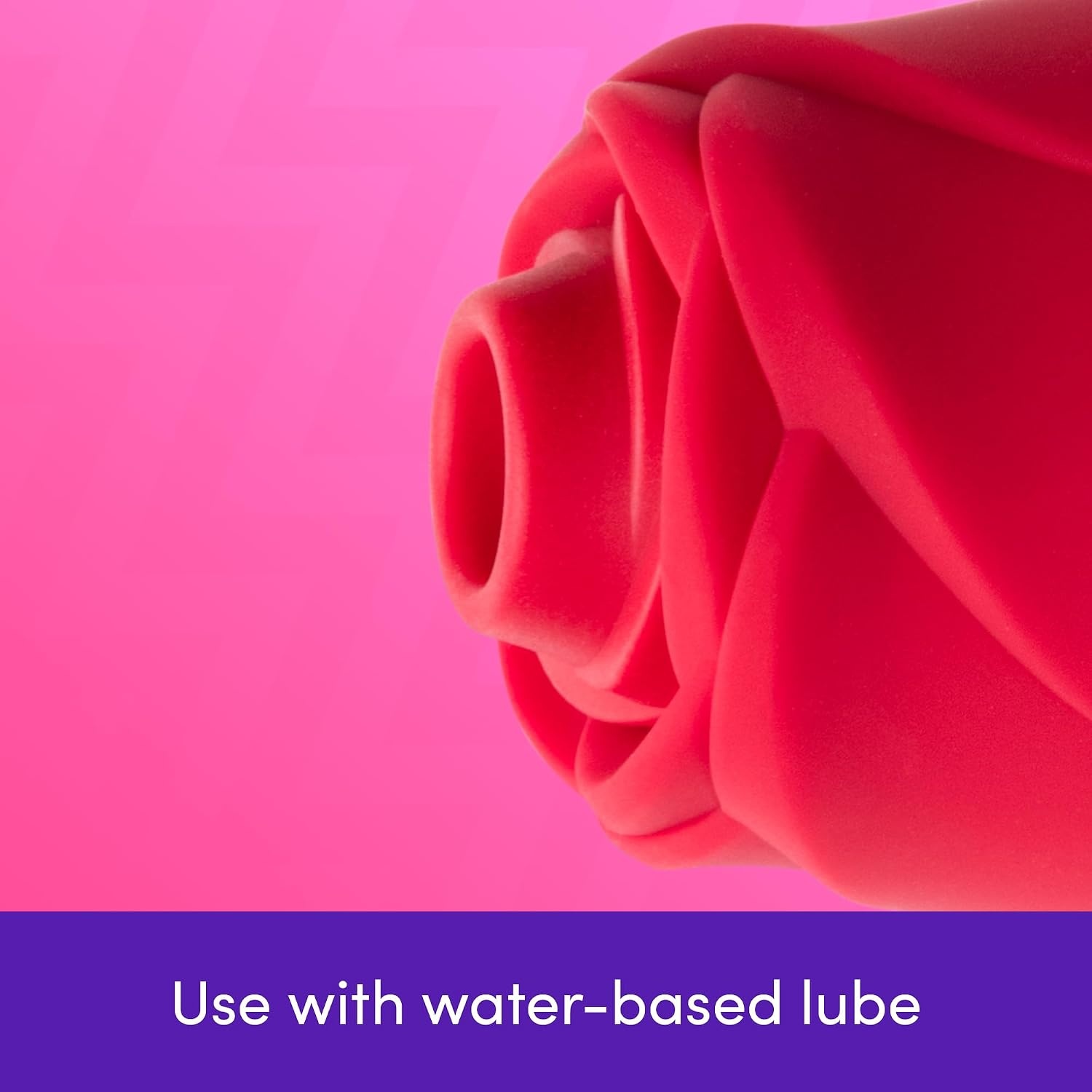 image:imageLovehoney Rose Clitoral Sucking Toy Rose Suction Vibrator with 6 Suction Speeds amp 4 Patterns Waterproof Rechargeable Clit Sucker for Women Air Pulse Clitoral Stimulator Adult Sex Toy Gift Red